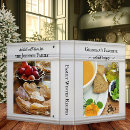 Search for christmas recipe binders Wood