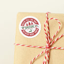 Search for air mail stickers Santa