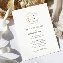 Search for celestial wedding invitations Mystical