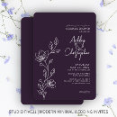 Search for eggplant bridal shower invitations Rustic