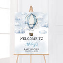 Search for adventure awaits posters Hot air balloon