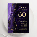 Search for purple 60th birthday invitations Womens