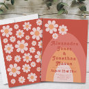 Search for 70s retro wedding invitations Floral