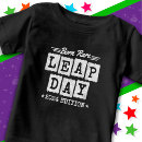 Search for rare tshirts Leap day birthday