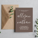 Search for taupe wedding invitations Script