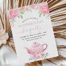 Search for mothers day tea party invitations Floral