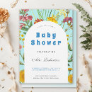 Search for couples baby boy shower invitations Modern elegant