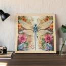 Search for beautiful dragonfly art Watercolor