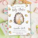 Search for hedgehog baby shower invitations Forest