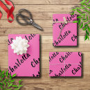 Search for hot pink and black wrapping paper Minimalist