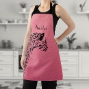 Search for jaguar aprons Pink