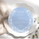 Recherche de floral menu mariage menus Pour eux