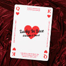 Search for king and queen of hearts invitations Red