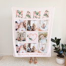 Search for mothers day photo collage blankets Grandma