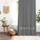 Search for gray and white shower curtains For her