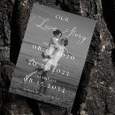 Search for save date love story invitations Long story short