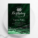 Search for green and silver invitations Geode