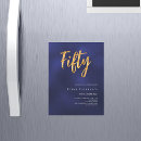 Search for luxury 50th birthday invitations Gold