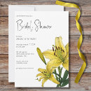 Search for delicate bridal shower invitations Elegant modern floral