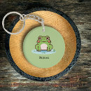 Search for green frog keychains Kids