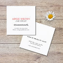 Recherche de rouge blanc noir cartes visite Simple