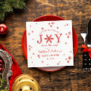 Search for joy of christmas napkins Snowflake
