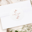 Search for botanical wedding stickers Typography