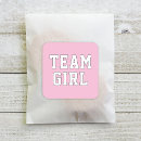 Search for gender stickers Team pink