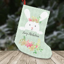 Search for rabbit christmas stockings Bunny