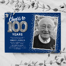 Search for cheers to 100 years invitations Elegant