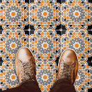 Search for black and white moroccan tiles Geometric pattern