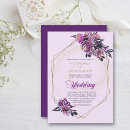 Search for hexagon wedding invitations Floral