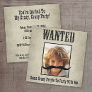 Search for poster invitations Wild west