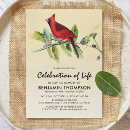 Search for vintage funeral invitations Celebration of life