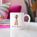 Recherche de lettre décorative tasses Pour elle