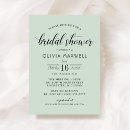 Recherche de vie verte invitations Bride