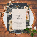 Search for blue rose wedding invitations Boho