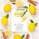 Search for lemon bachelorette party invitations Citrus
