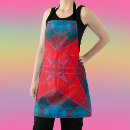 Search for red square aprons Mosaic