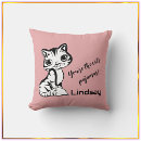 Search for pink cat pillows Pretty
