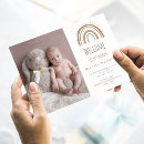 Search for boho birth announcement cards Cute