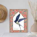 Search for blue poppies posters Watercolor