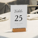 Search for cursive table cards Black and white