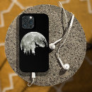 Search for howling at the moon iphone cases Night