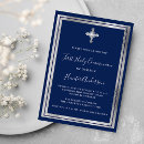 Search for silver cross first communion invitations Boy