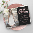 Recherche de hollywood 16ans anniversaire invitations Seize