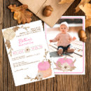 Search for pink pumpkin 1st birthday invitations Floral