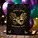 Recherche de masqué de bal invitations Élégant