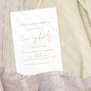 Search for elegant evening invitations Minimalist