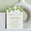 Search for tree memorial invitations Elegant